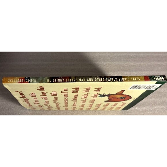 The Stinky Cheese Man & Other Fairly Stupid Tales  Book By Jon Scieszka 1992 - Picture 4 of 9